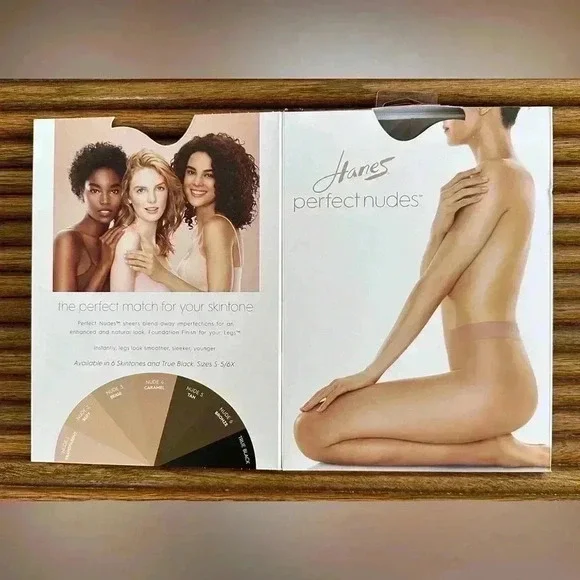 $10 Add-On 🆕Plus Size Hanes Premium Bronze Pantyhose 5/6X - Picture 5 of 14